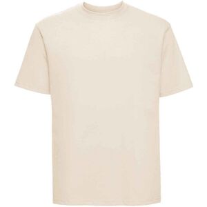 Russell Athletic Russell Heren Ringspun Cotton Classic T-shirt (Natuurlijk) S Russell Athletic Russell Heren Ringspun Cotton Classic T-shirt (Natuurlijk) S