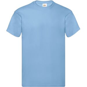 Fruit of the Loom Heren Origineel T-Shirt (Hemelsblauw) XL Fruit of the Loom Heren Origineel T-Shirt (Hemelsblauw) XL