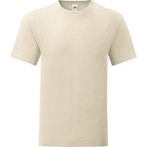 Fruit Of The Loom Heren Iconisch T-shirt (Naturel) L Fruit Of The Loom Heren Iconisch T-shirt (Naturel) L