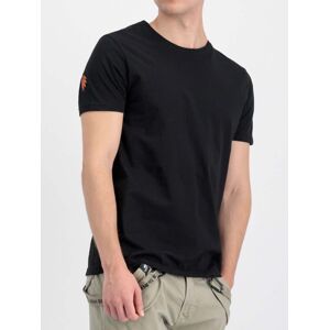 Alpha Industries Heren Dragon EMB T-Shirt in Zwart XS Alpha Industries Heren Dragon EMB T-Shirt in Zwart XS