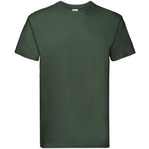 Fruit of the Loom Heren Super Premium T-Shirt (Fles groen) 3XL Fruit of the Loom Heren Super Premium T-Shirt (Fles groen) 3XL