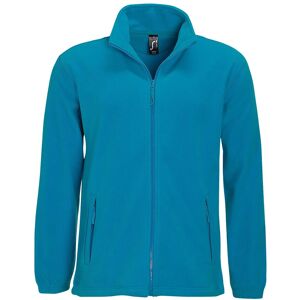 SOLS Heren North Full Zip Outdoor Fleece Jacket (Aqua) L SOLS Heren North Full Zip Outdoor Fleece Jacket (Aqua) L