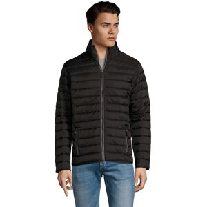 SOLS Heren Ride Light gewatteerd jack (Zwart) L SOLS Heren Ride Light gewatteerd jack (Zwart) L