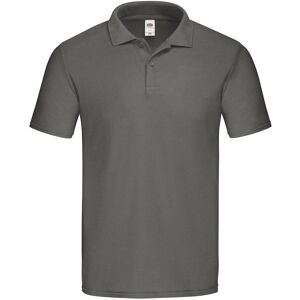Fruit of the Loom Heren Origineel Polo Shirt (Licht Grafiet) S Fruit of the Loom Heren Origineel Polo Shirt (Licht Grafiet) S
