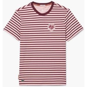 Heren Lacoste Sport Ultra Dry Sport Roland-Garros Edition T-shirt in Roze XS Heren Lacoste Sport Ultra Dry Sport Roland-Garros Edition T-shirt in Roze XS