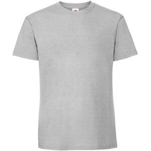 Fruit Of The Loom Heren Ringgesponnen Premium T-Shirt (Zink) 2XL Fruit Of The Loom Heren Ringgesponnen Premium T-Shirt (Zink) 2XL