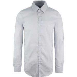 Lacoste Slim Fit Heren Blauw/Wit Overhemd S Lacoste Slim Fit Heren Blauw/Wit Overhemd S