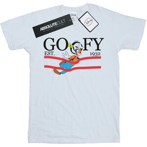 Disney Heren Goofy By Nature T-Shirt (Wit) 4XL Disney Heren Goofy By Nature T-Shirt (Wit) 4XL