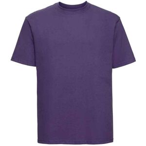 Russell Athletic Russell Heren Klassiek Ringspun Katoen T-Shirt (Paars) M Russell Athletic Russell Heren Klassiek Ringspun Katoen T-Shirt (Paars) M