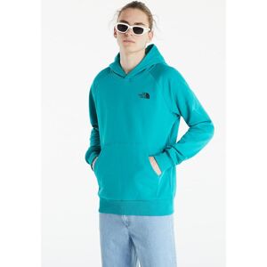 The North Face Heren Reglan Red Box Hoodie in Bleached Porcelain Green XL The North Face Heren Reglan Red Box Hoodie in Bleached Porcelain Green XL