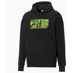 Puma x Santa Cruz Skateboards Lange Mouw Zwarte Pullover Heren Hoodie 532240 01 L Puma x Santa Cruz Skateboards Lange Mouw Zwarte Pullover Heren Hoodie 532240 01 L