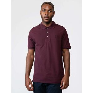 Lyle & Scott ton-sur-ton Eagle bordeaux poloshirt M Lyle & Scott ton-sur-ton Eagle bordeaux poloshirt M