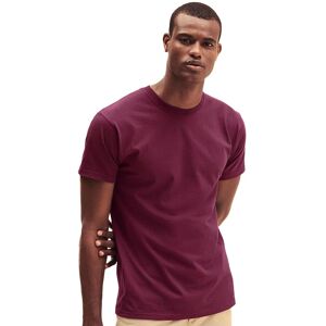 Fruit Of The Loom Heren Crew Neck Korte Mouw T-shirt-Bourgondië (5 Pack) 2XL Fruit Of The Loom Heren Crew Neck Korte Mouw T-shirt-Bourgondië (5 Pack) 2XL