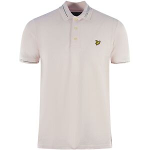 Lyle & Scott Branded Collar Stonewash Pink Polo Shirt XS Lyle & Scott Branded Collar Stonewash Pink Polo Shirt XS
