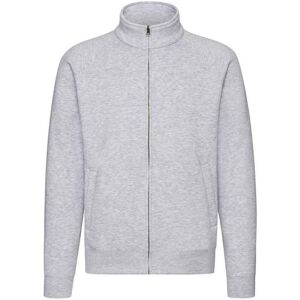 Fruit of the Loom Heren Heather Premium Sweatshirt (Heide Grijs) M Fruit of the Loom Heren Heather Premium Sweatshirt (Heide Grijs) M