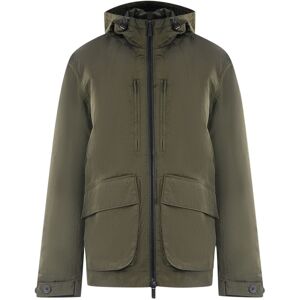 Lyle & Scott Plain Hooded Green Jacket M Lyle & Scott Plain Hooded Green Jacket M