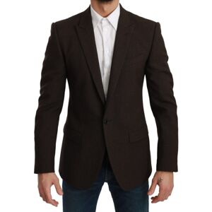 Dolce & Gabbana Heren Bruin Slim Fit Jasje MARTINI Blazer M Dolce & Gabbana Heren Bruin Slim Fit Jasje MARTINI Blazer M