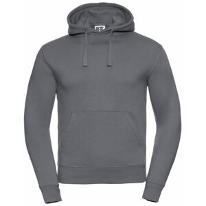 Russell Athletic Russell Heren Authentieke Hooded Sweatshirt / Hoodie (Konvooi Grijs) XS Russell Athletic Russell Heren Authentieke Hooded Sweatshirt / Hoodie (Konvooi Grijs) XS