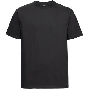 Russell Athletic Russell Europa Heren Klassiek Zwaargewicht Ringspun Korte Mouwen T-Shirt (Zwart) L Russell Athletic Russell Europa Heren Klassiek Zwaargewicht Ringspun Korte Mouwen T-Shirt (Zwart) L
