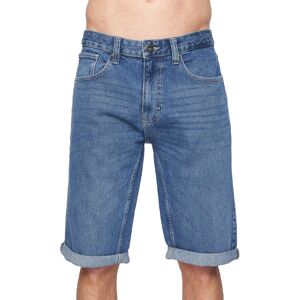 Crosshatch Heren Tillforth Denim Casual Shorts (Stone Wash) 34 Normaal Crosshatch Heren Tillforth Denim Casual Shorts (Stone Wash) 34 Normaal
