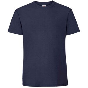 Fruit Of The Loom Heren Ringgesponnen Premium T-Shirt (Marine) 2XL Fruit Of The Loom Heren Ringgesponnen Premium T-Shirt (Marine) 2XL