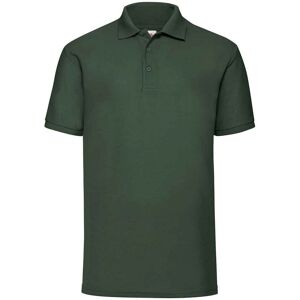 Fruit of the Loom Heren Piqué Polo Shirt (Fles groen) 3XL Fruit of the Loom Heren Piqué Polo Shirt (Fles groen) 3XL