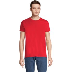 SOLS Heren Pioneer Biologisch Katoenen T-Shirt (Rood) 4XL SOLS Heren Pioneer Biologisch Katoenen T-Shirt (Rood) 4XL
