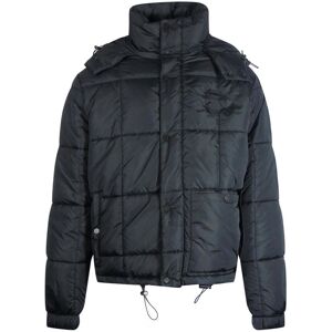 Off-White Gebroken wit gewatteerd zwart pufferjack L Off-White Gebroken wit gewatteerd zwart pufferjack L