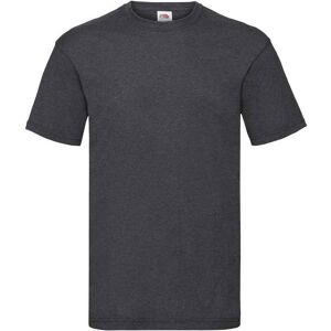 Fruit of the Loom Heren Valueweight T-Shirt (Donkere Heide Grijs) XL Fruit of the Loom Heren Valueweight T-Shirt (Donkere Heide Grijs) XL