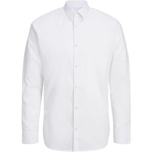 Jack & Jones Overhemden Joe Structure Wit M Jack & Jones Overhemden Joe Structure Wit M