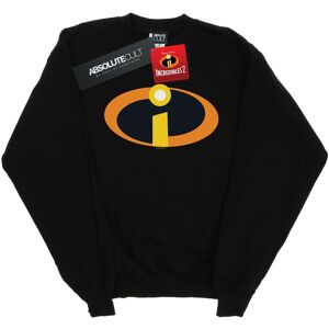 Disney Heren The Incredibles Logo Sweatshirt (Zwart) S Disney Heren The Incredibles Logo Sweatshirt (Zwart) S