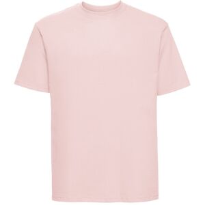 Russell Athletic Russell Heren Klassiek Ringspun Katoen T-Shirt (Poederroos) M Russell Athletic Russell Heren Klassiek Ringspun Katoen T-Shirt (Poederroos) M