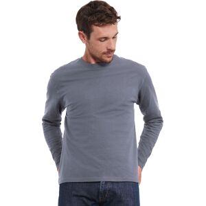 Russell Athletic Russell Heren Klassiek T-shirt met lange mouwen (Konvooi Grijs) S Russell Athletic Russell Heren Klassiek T-shirt met lange mouwen (Konvooi Grijs) S