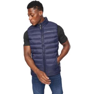 Crosshatch Heren Gattering Gilet (Marine) L Crosshatch Heren Gattering Gilet (Marine) L
