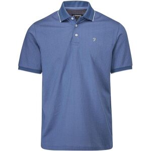Farah Heren Ferris Poloshirt (Schemerig blauw/wit) XL Farah Heren Ferris Poloshirt (Schemerig blauw/wit) XL