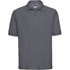 Russell Athletic Russell Klassiek poloshirt voor volwassenen (Konvooi Grijs) XS Russell Athletic Russell Klassiek poloshirt voor volwassenen (Konvooi Grijs) XS
