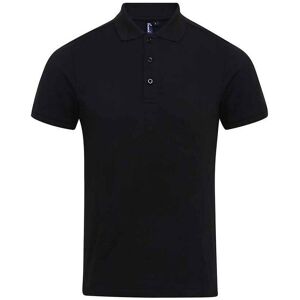 Premier Heren Coolchecker Plus Piqu Polo Shirt (Zwart) S Premier Heren Coolchecker Plus Piqu Polo Shirt (Zwart) S