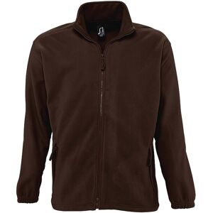SOLS Heren North Full Zip Outdoor Fleece Jacket (Donkere chocolade) L SOLS Heren North Full Zip Outdoor Fleece Jacket (Donkere chocolade) L