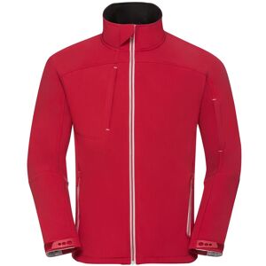 Russell Athletic Russell Heren Bionic Softshell Jacket (Klassiek rood) S Russell Athletic Russell Heren Bionic Softshell Jacket (Klassiek rood) S