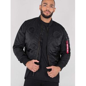 Alpha Industries Heren MA-1 VF NASA Bomberjack in Zwart 2XL Alpha Industries Heren MA-1 VF NASA Bomberjack in Zwart 2XL