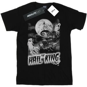 Disney Heren Nightmare Before Christmas Hail The King T-Shirt (Zwart) M Disney Heren Nightmare Before Christmas Hail The King T-Shirt (Zwart) M