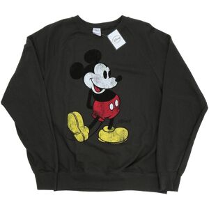 Disney Heren Mickey Mouse Classic Kick Sweatshirt (Licht Grafiet) M Disney Heren Mickey Mouse Classic Kick Sweatshirt (Licht Grafiet) M