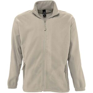 SOLS Heren North Full Zip Outdoor Fleece Jacket (Touw) XS SOLS Heren North Full Zip Outdoor Fleece Jacket (Touw) XS