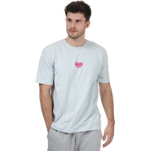 Men's adidas Originals Adicolor 3D Trefoil Graphic T-Shirt in Light Blue S Men's adidas Originals Adicolor 3D Trefoil Graphic T-Shirt in Light Blue S