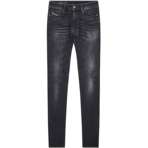 Diesel Sleenker vernietigde versterkte denim zwarte skinny jeans 36/32 Diesel Sleenker vernietigde versterkte denim zwarte skinny jeans 36/32