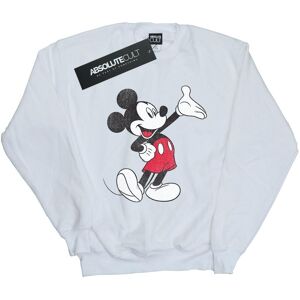 Disney Heren Traditioneel Golf Mickey Mouse Sweatshirt (Wit) XL Disney Heren Traditioneel Golf Mickey Mouse Sweatshirt (Wit) XL