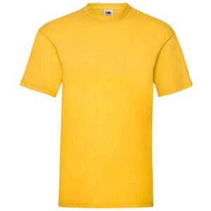Fruit of the Loom Heren Valueweight T-Shirt (Zonnebloem) S Fruit of the Loom Heren Valueweight T-Shirt (Zonnebloem) S