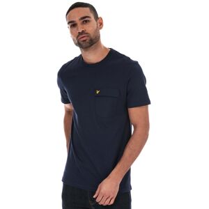 Lyle & Scott Heren Lyle And Scott Nylon Pocket T-shirt in Navy XS Lyle & Scott Heren Lyle And Scott Nylon Pocket T-shirt in Navy XS