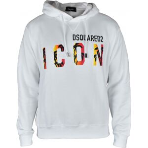 Dsquared2 Sweatshirt met capuchon Wit 2XL Dsquared2 Sweatshirt met capuchon Wit 2XL