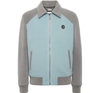 Philipp Plein Satin Coster Bomber Jacket Contrast XS Philipp Plein Satin Coster Bomber Jacket Contrast XS